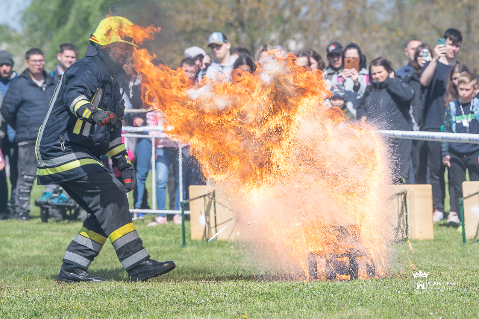 Ilyen volt az idei rendőr- és tűzoltónap Fehérváron a Bregyóban