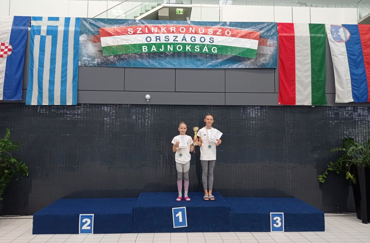 Nem találtak legyőzőre a hazai mezőnyben az Orka U10-es szinkronúszói