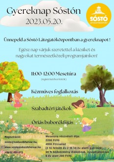 Mesetúrás gyereknap és beporzókkal kapcsolatos ökotúra is lesz a Sóstón