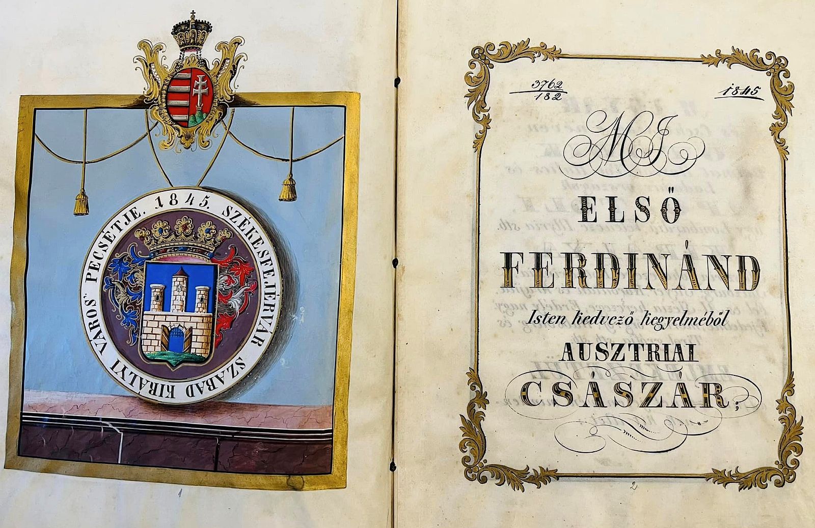 Fantasztikus emlék - a múzeumi világnapon került vissza az 1845-ben kiadott oklevél a Városházára