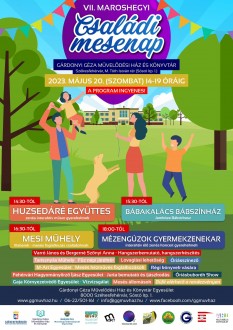 Szombaton lesz a Maroshegyei Családi Mesenap a Gárdonyi Géza Művelődési Házban