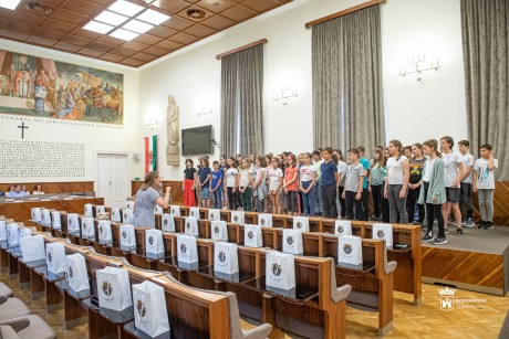 A Városháza Dísztermében is szépen szólt a Cifra palota