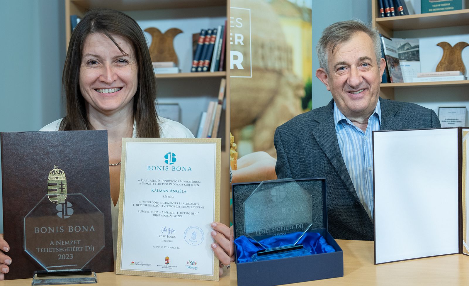 „Bonis Bona” Kiváló tehetségfejlesztő díjas fehérvári pedagógusok