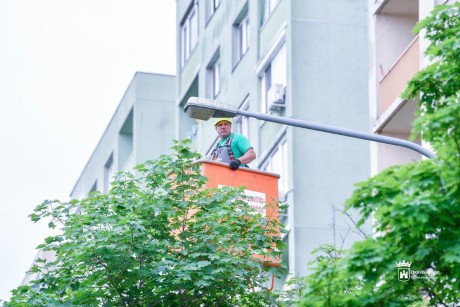 Ezekben az utcákban zajlik a héten a közvilágítás korszerűsítése