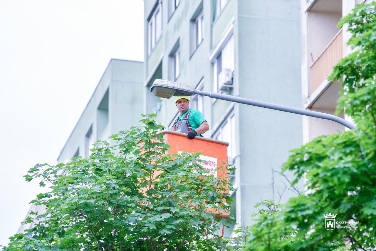 Ezekben az utcákban zajlik a héten a közvilágítás korszerűsítése