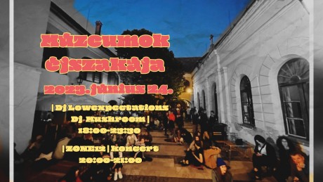 Koncertek a Museum Caféban a Múzeumok Éjszakáján