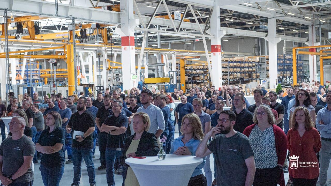 Tízéves fennállását ünnepelte a Grundfos – Székesfehérvár Water Utility gyáregység