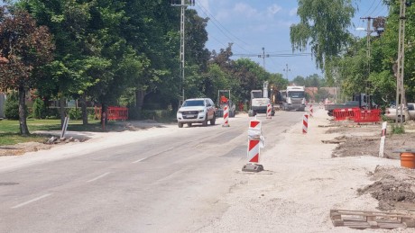 Csütörtökön és pénteken lezárják a Zámoly utca egy szakaszát