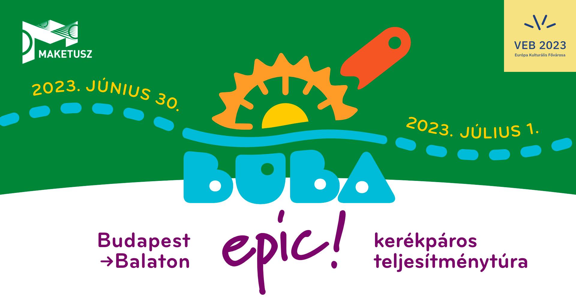 BuBa epic! – hétvégén rendezik a Budapest-Balaton kerékpáros teljesítménytúrát
