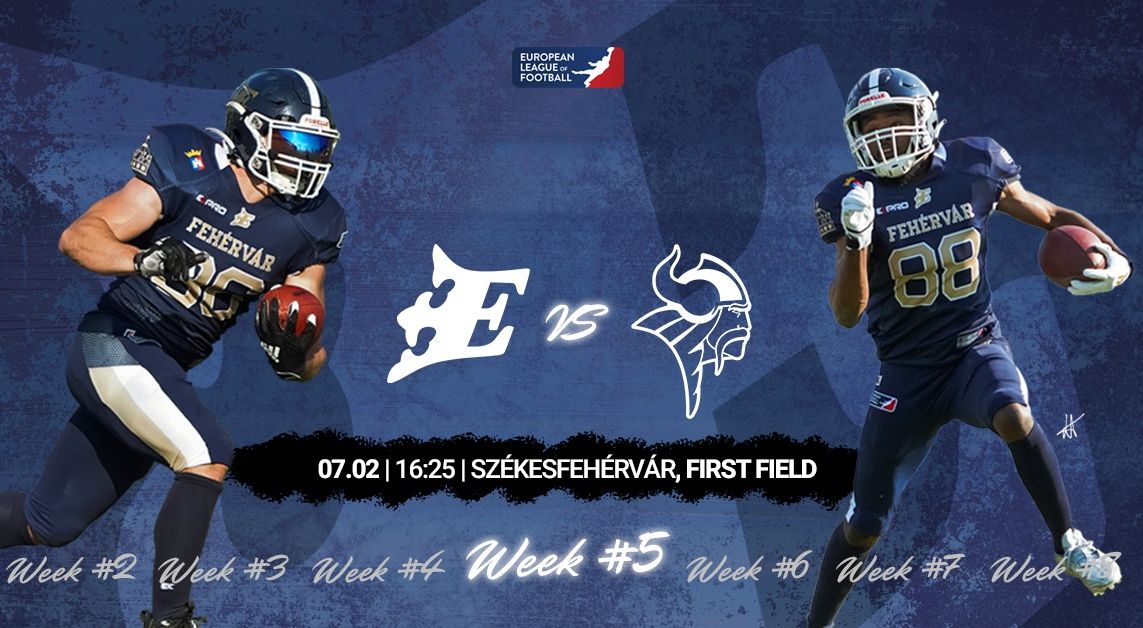 A bajnoki címvédőt fogadja vasárnap a Fehérvár Enthroners a First Fielden