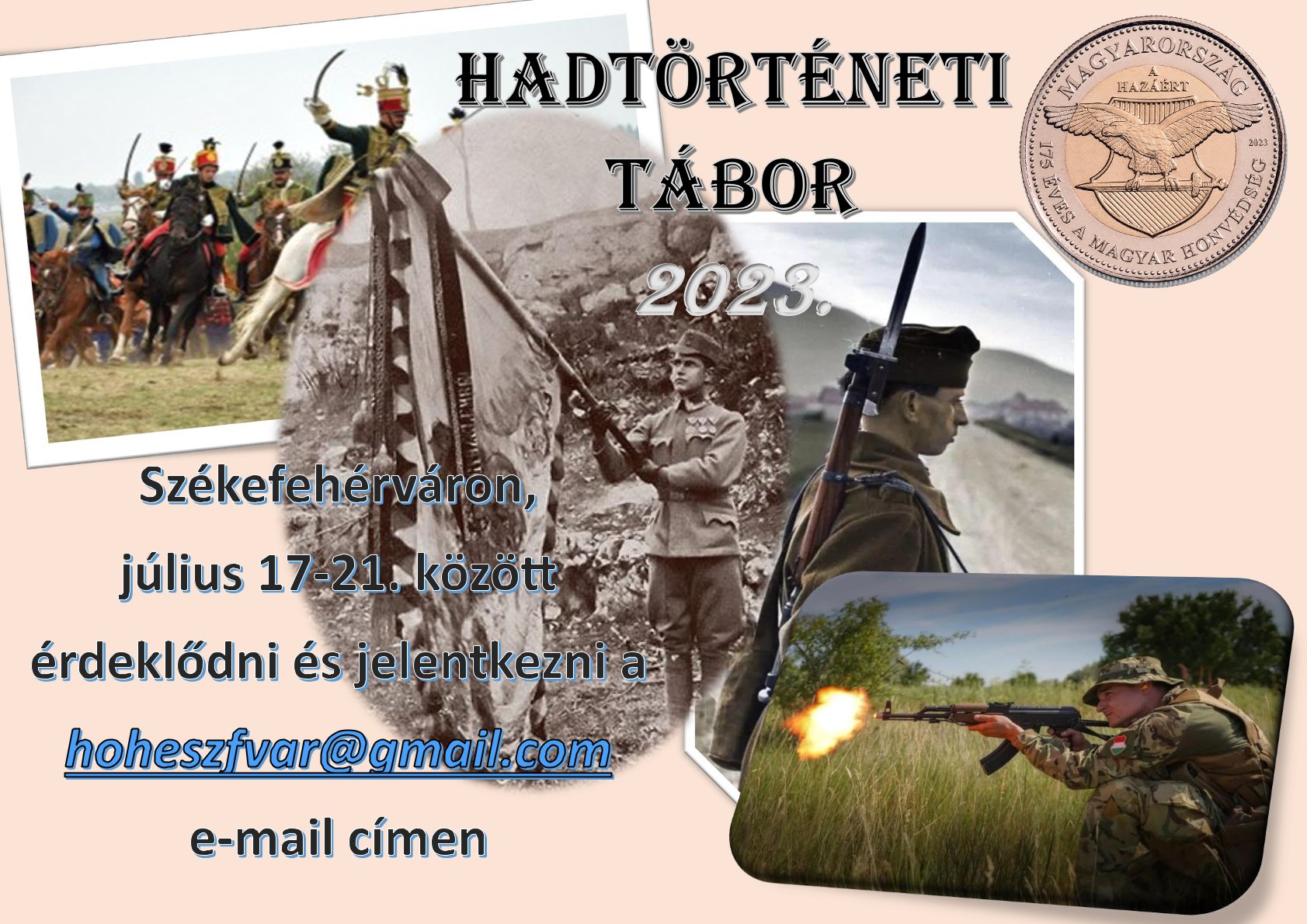 Még lehet jelentkezni a hadtörténelmi és makett táborba