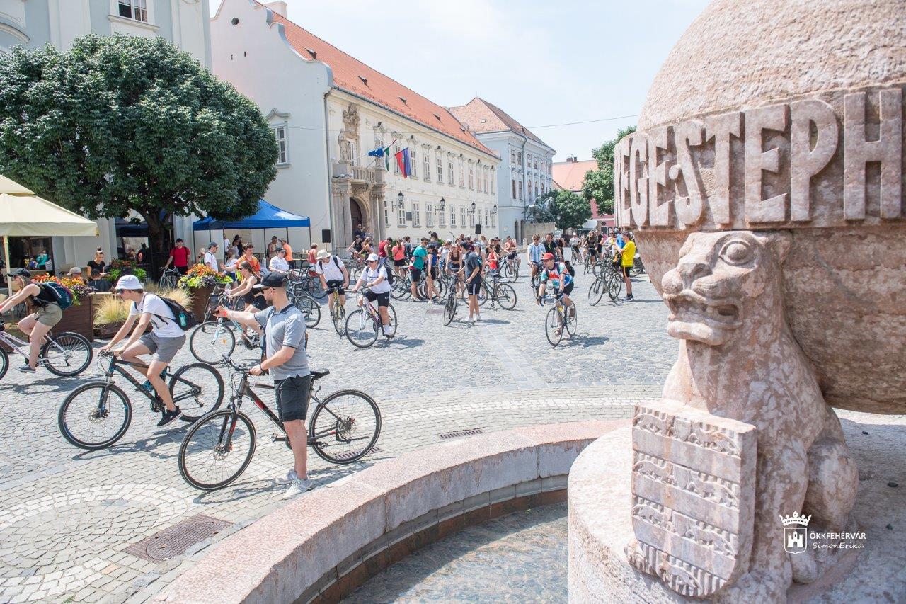 Kihívás, kaland, sport! – Székesfehérvárra érkeztek a Tekerj az EFOTT-ra! program résztvevői