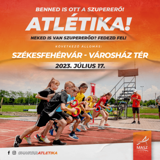 Benned is ott a szupererő! – családi program vasárnap az atlétika jegyében