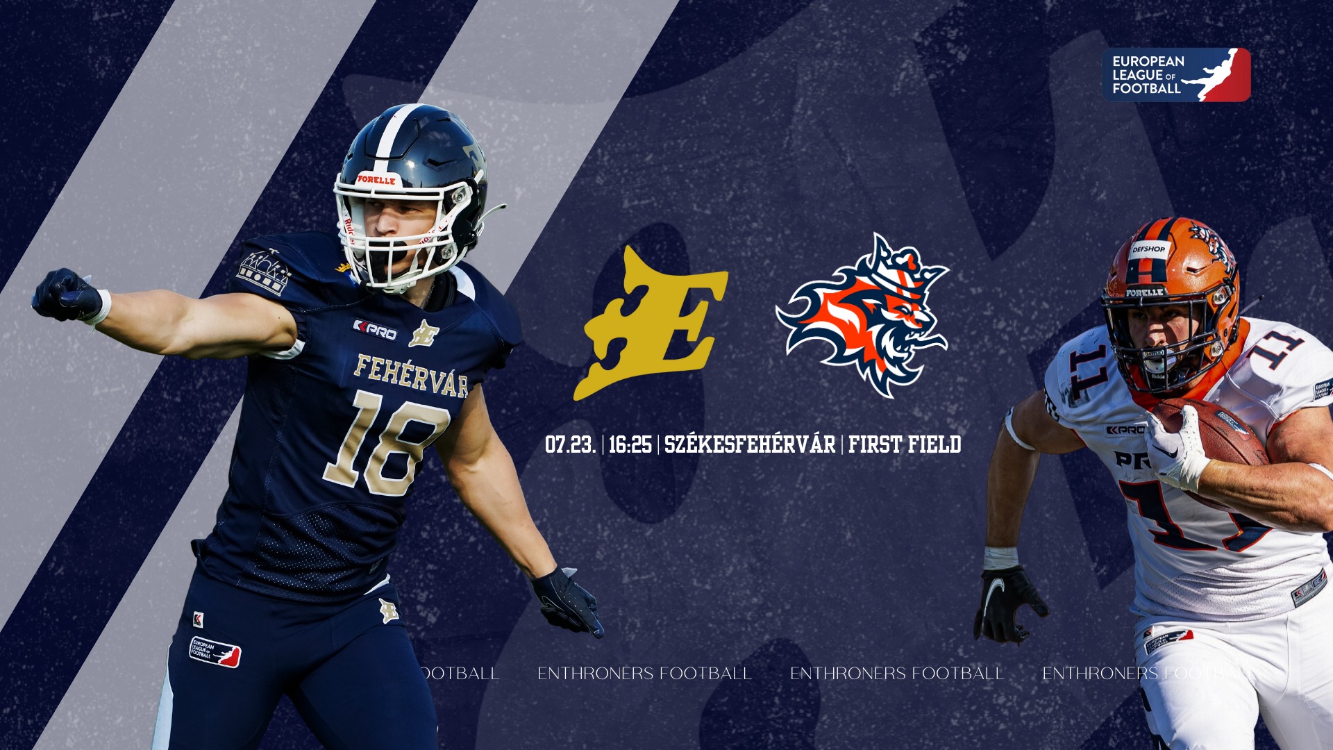 Vasárnap a Prága Lions csapatát fogadja a Fehérvár Enthroners