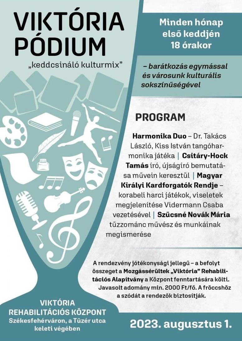 Kulturmix a Viktória Pódiummal augusztus 1-jén