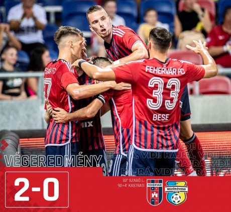 Megvan az első győzelem - fontos pontokat gyűjtött be a Fehérvár FC