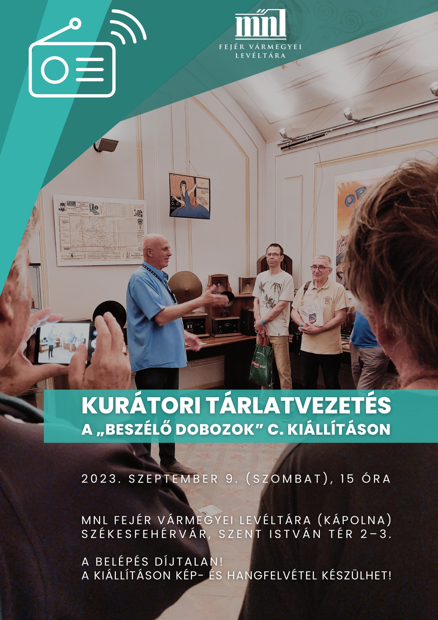 Kurátori tárlatvezetés lesz szombaton, a Beszélő dobozok rádiózástörténeti kiállításon