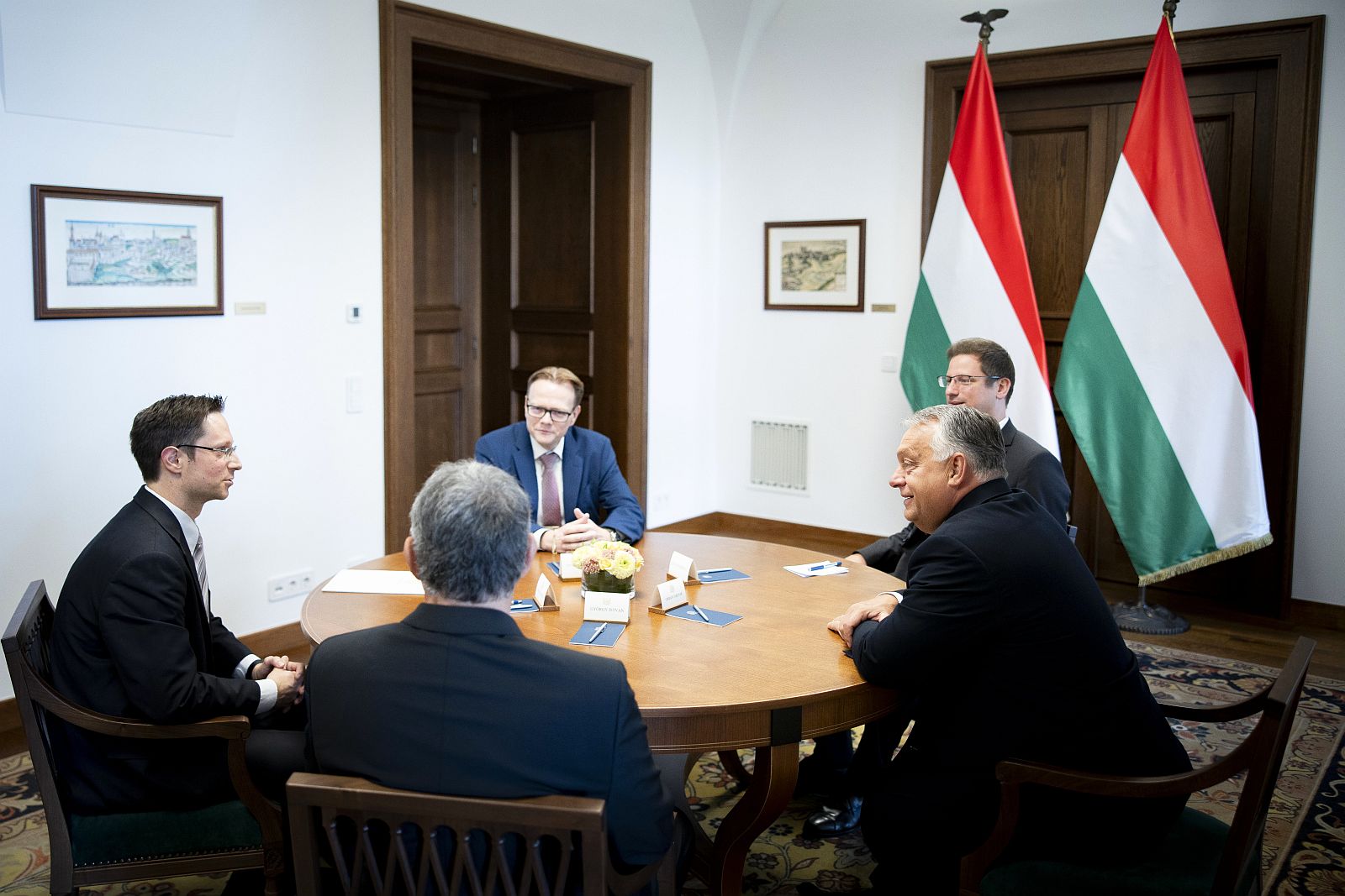 Miniszterelnöki megbeszélésen az újonnan kinevezett Fejér vármegyei főispán