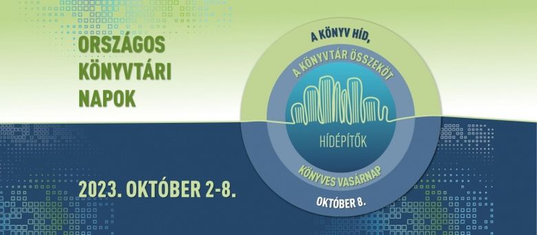 Kötetbemutatók, beszélgetések - fehérvári programok az Országos Könyvtári Napokon