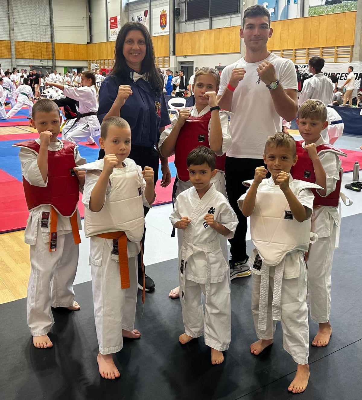 Kezdő karatékák sikere Répcelakon - négy aranyérem született