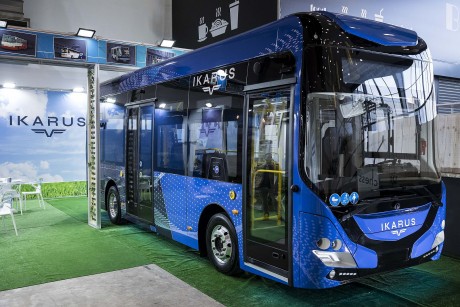 Vadonatúj midibusz prototípussal érkezett az Ikarus a legnagyobb szakipari vásárra