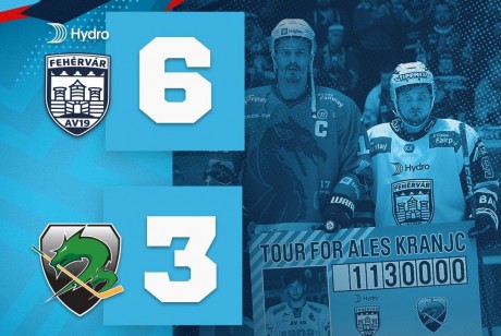 Újabb győzelmet aratott a Hydro Fehérvár AV19 a Raktár utcában