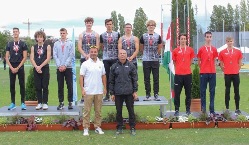 Négy bajnoki arany, öt ezüst és két bronzérem az országos atlétikai ÜCSB-n