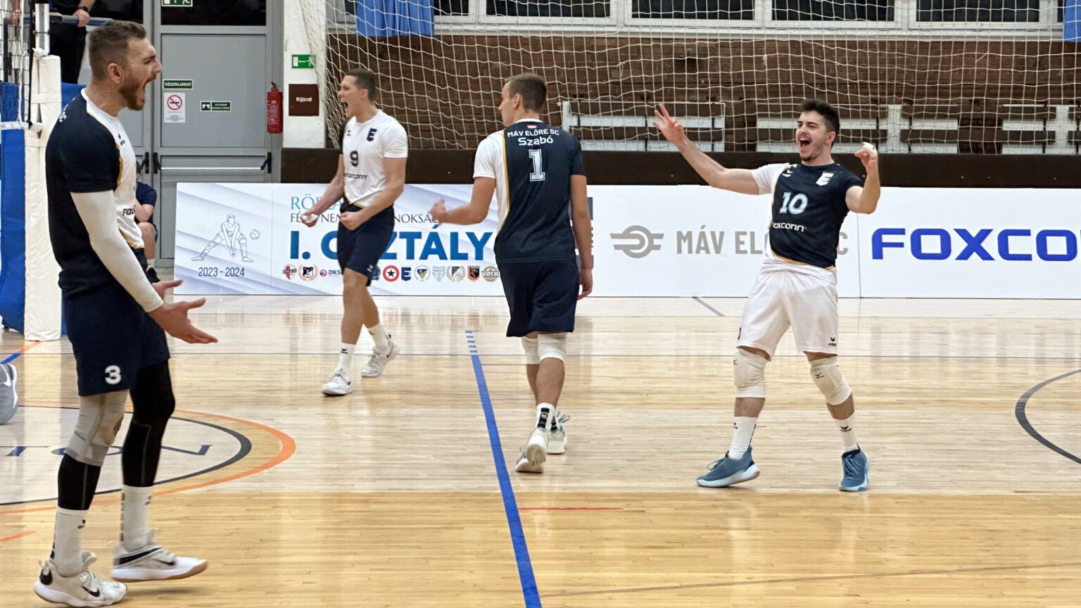 Fontos rangadót nyert a VOK-ban a MÁV Előre Foxconn a Pénzügyőr ellen