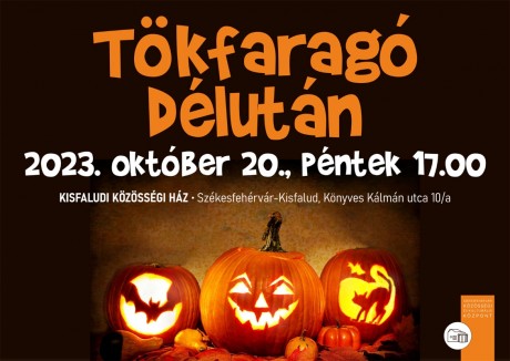 Halloweeni tökfaragás pénteken délután Kisfaludon