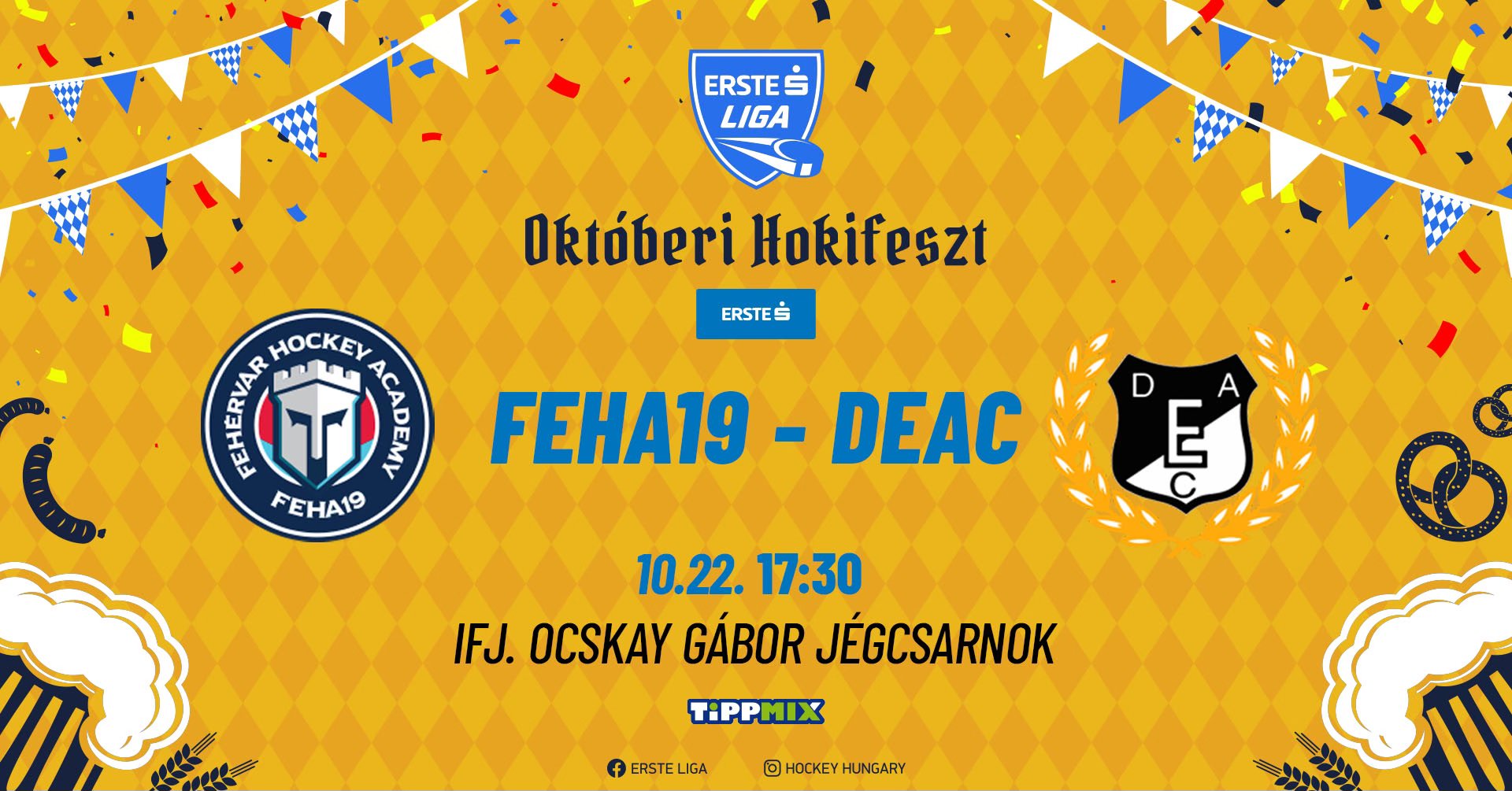 Hétvégén két mérkőzés is vár a FEHA19 csapatára az Erste Ligában