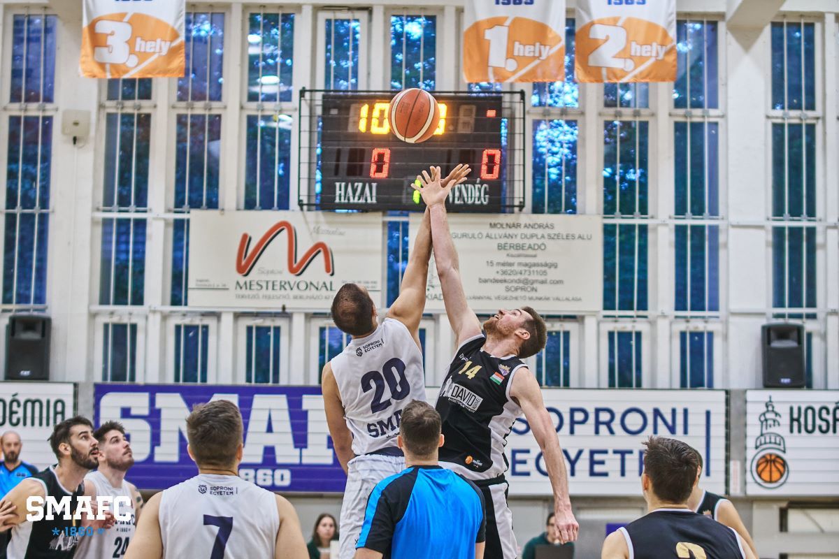 Elvesztette veretlenségét a SMAFC ellen a Dávid Kornél Kosárlabda Akadémia
