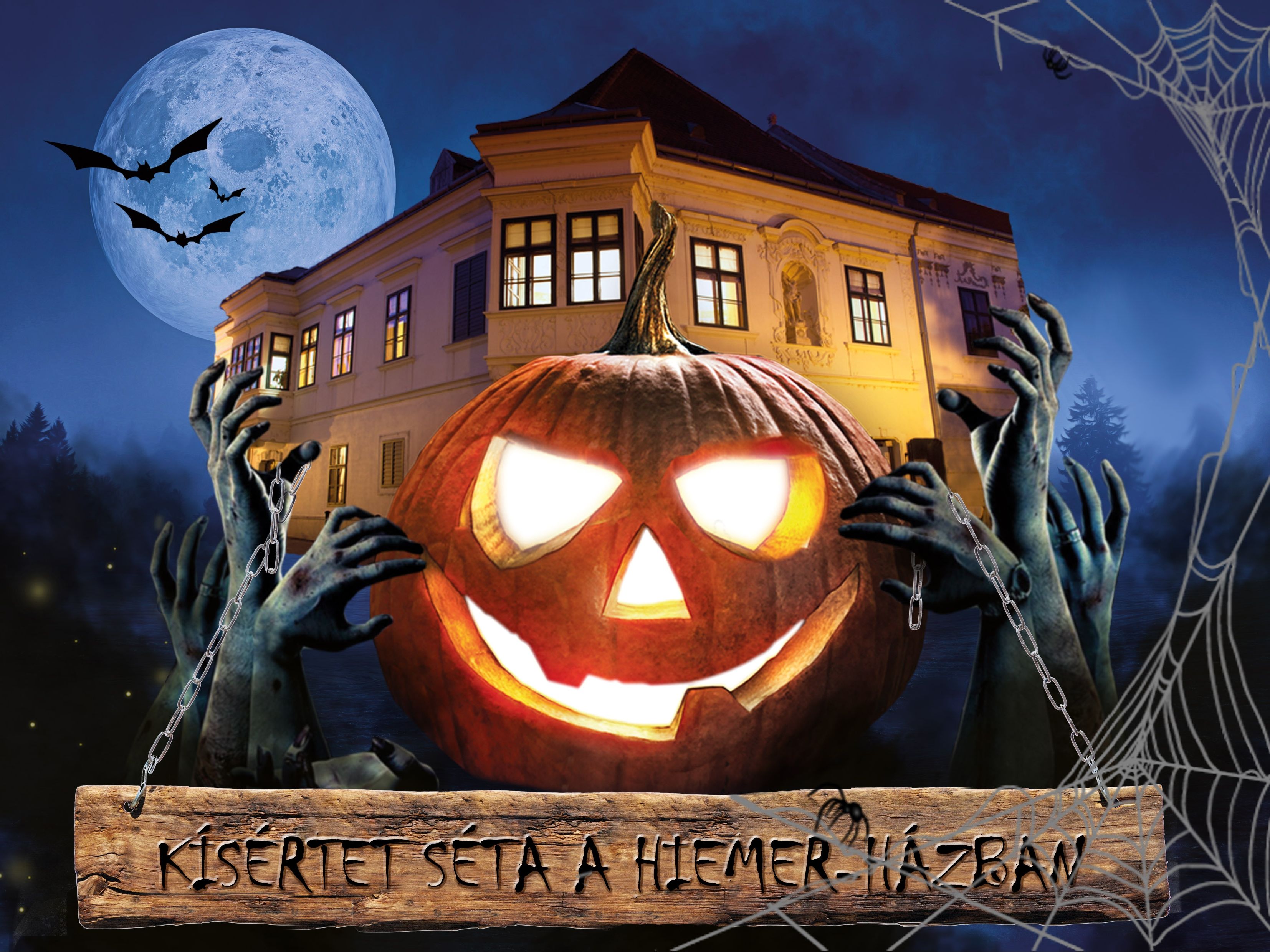 Kísértetséták lesznek a Hiemer-házban október 27-29-e között, több időpontban is