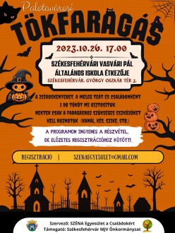 Halloween-i Tökfaragást rendez a Palotavárosban a SZÉNA Egyesület