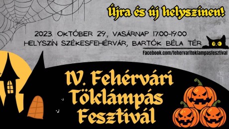 Vasárnap rendezik a IV. Fehérvár Töklámpás Fesztivált