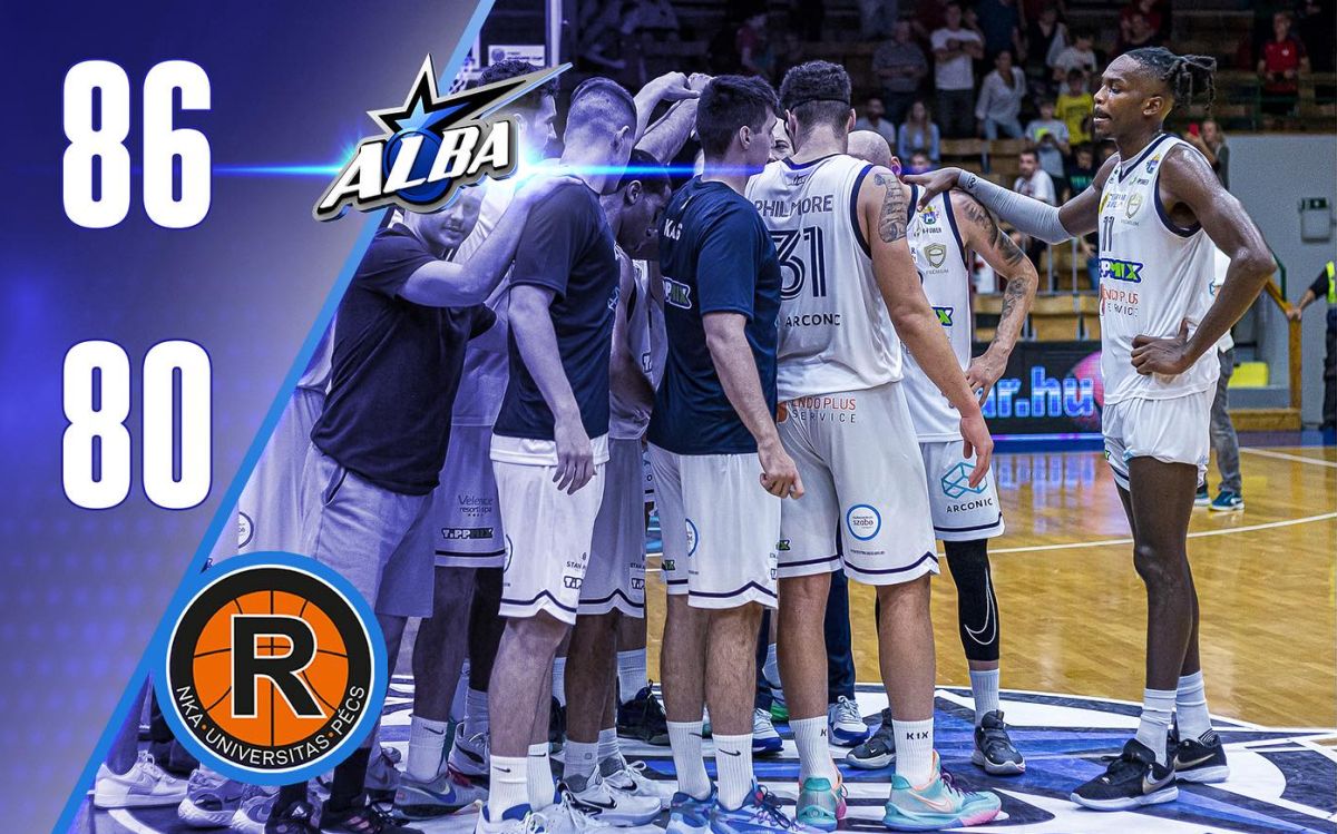 Pécsen is győzött és folytatta remek sorozatát az Arconic-Alba Fehérvár