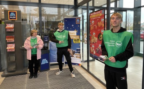 1,4 tonna élelmiszeradomány gyűlt össze nehéz sorsú gyermekeknek