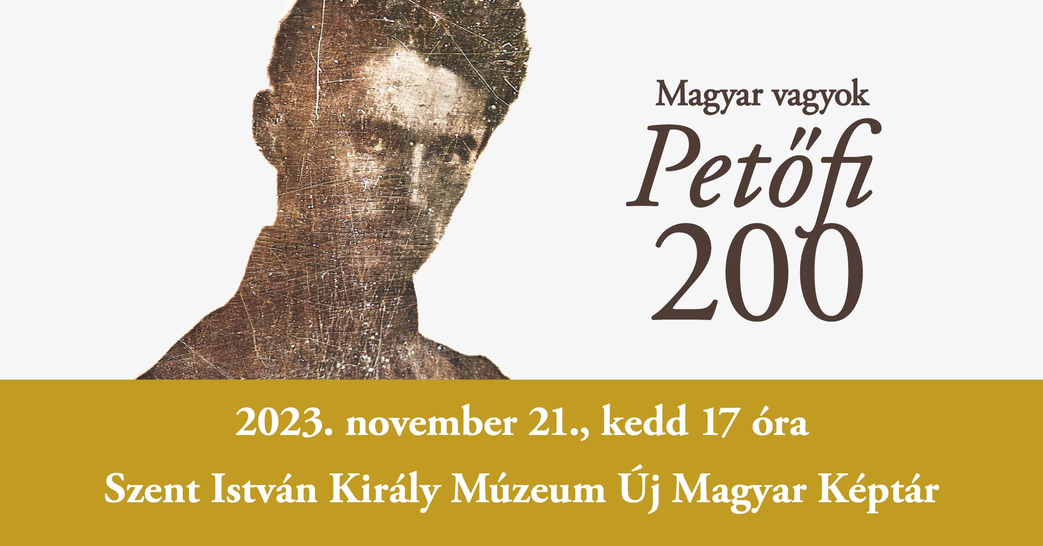 Magyar vagyok – Petőfi Sándorról nyílik kiállítás az Új Magyar Képtárban