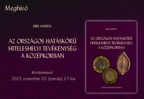 Szerdán mutatják be Ribi András új könyvét a Városi Levéltárban