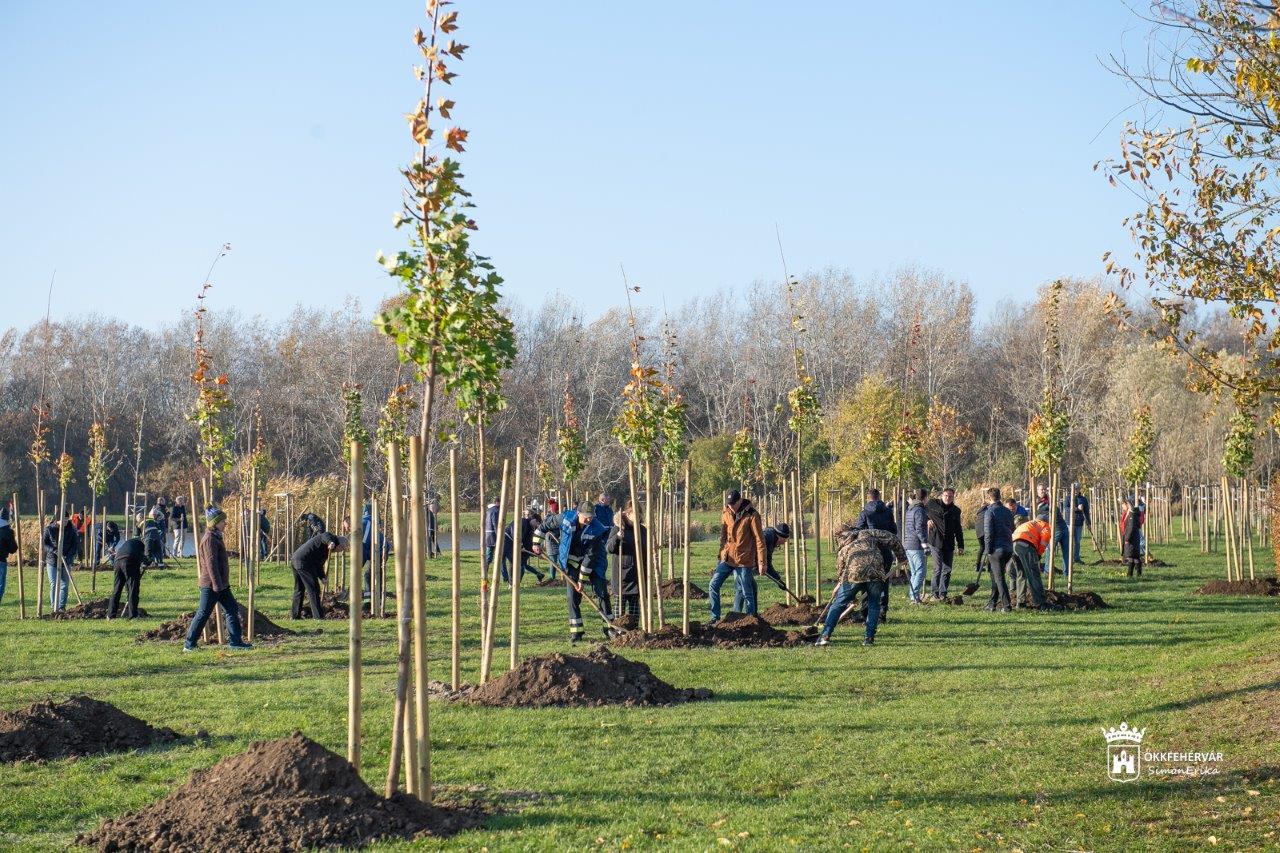 A közösség az első helyen - 75 fát ültetett a Howmet-Köfém Kft.