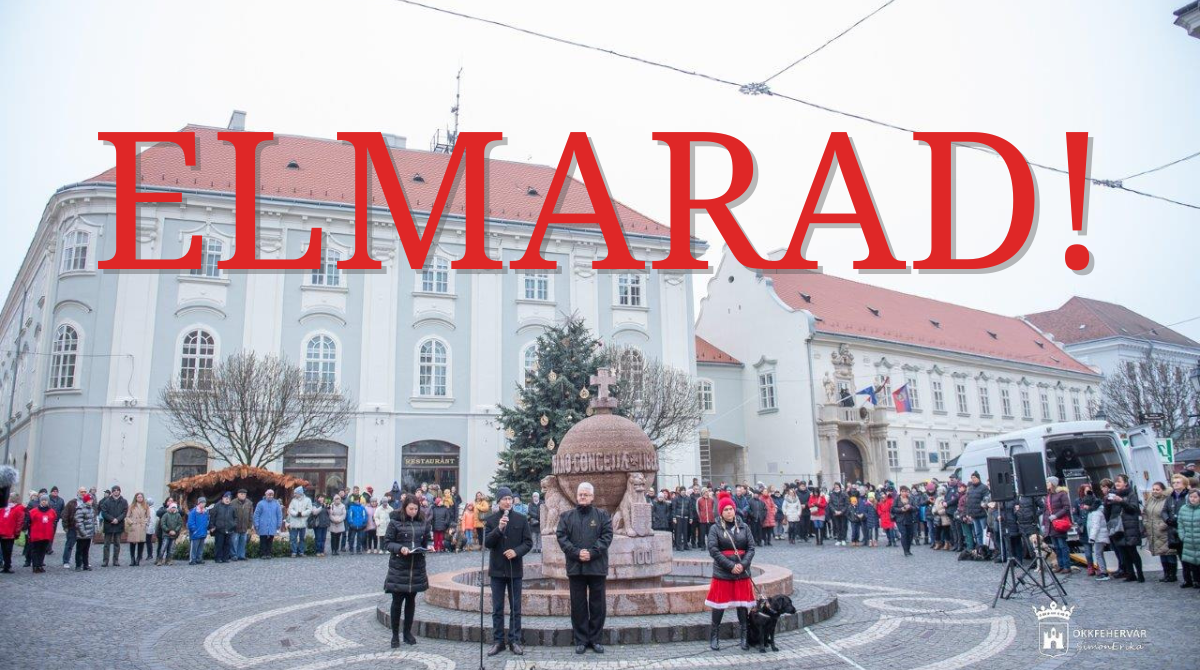 Az időjárás miatt elmarad az Ölelés az elfogadásért vasárnapi programja