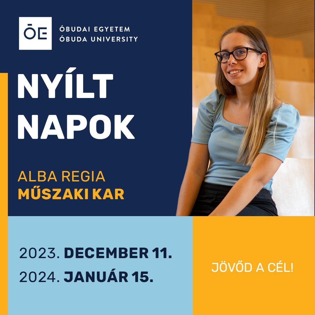 Nyílt napok az Óbudai Egyetem Alba Regia Műszaki Karán