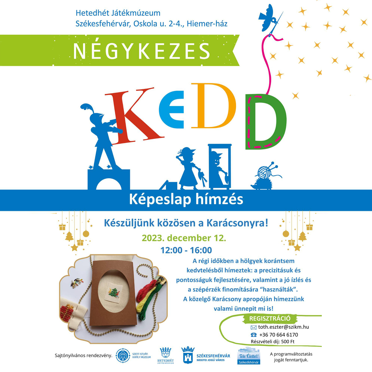 Karácsonyi képeslap és ünnepi finomságok - adventi programokkal vár a múzeum