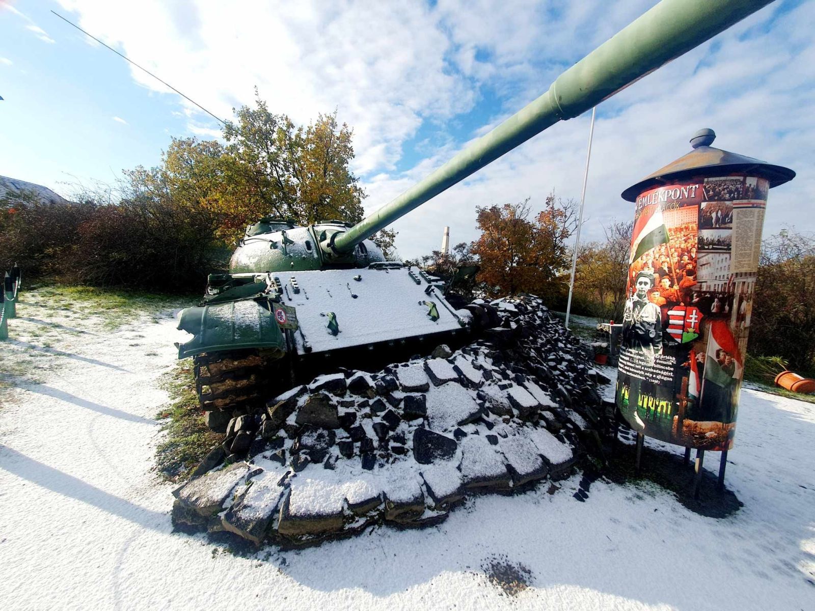 A téli szünet után január 5-től látogatható újra a pákozdi Katonai Emlékpark