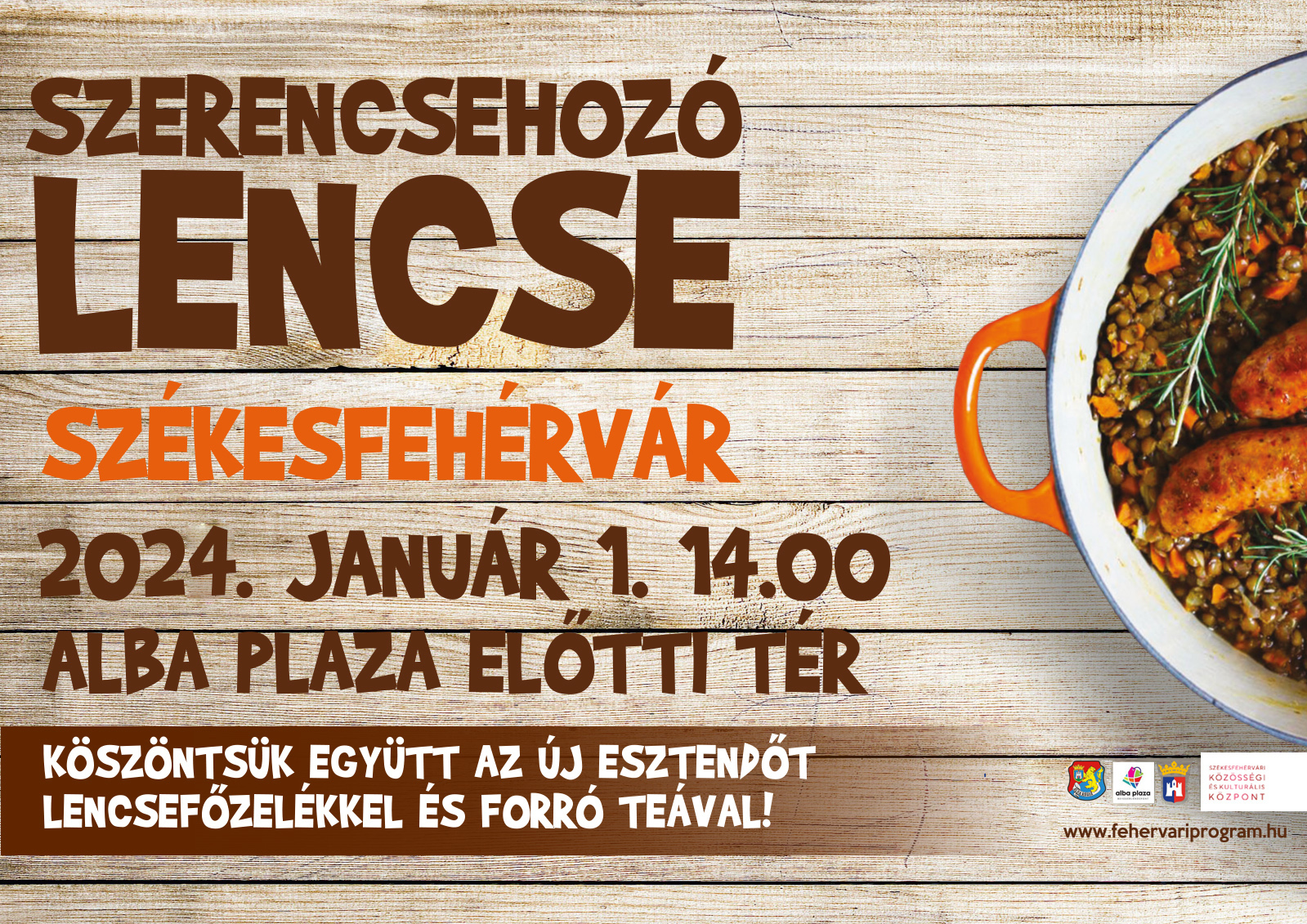 Ismét szerencsehozó lencsével köszönthetjük az új évet