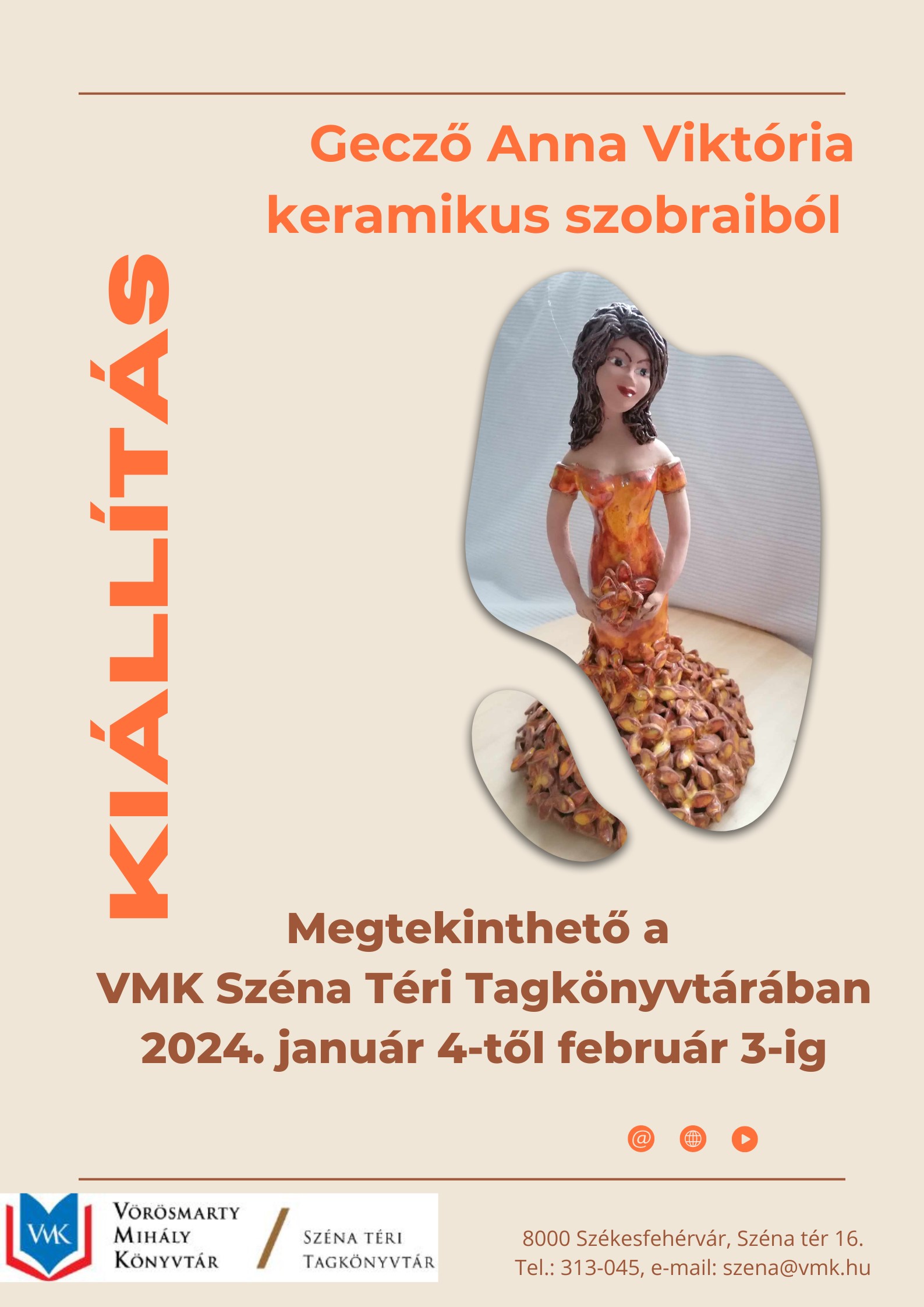 Kiállítás nyílik Gecző Anna Viktória keramikus munkáiból