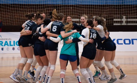 Sikerével az Extraliga második helyére ugrott a MÁV Előre Foxconn női csapata