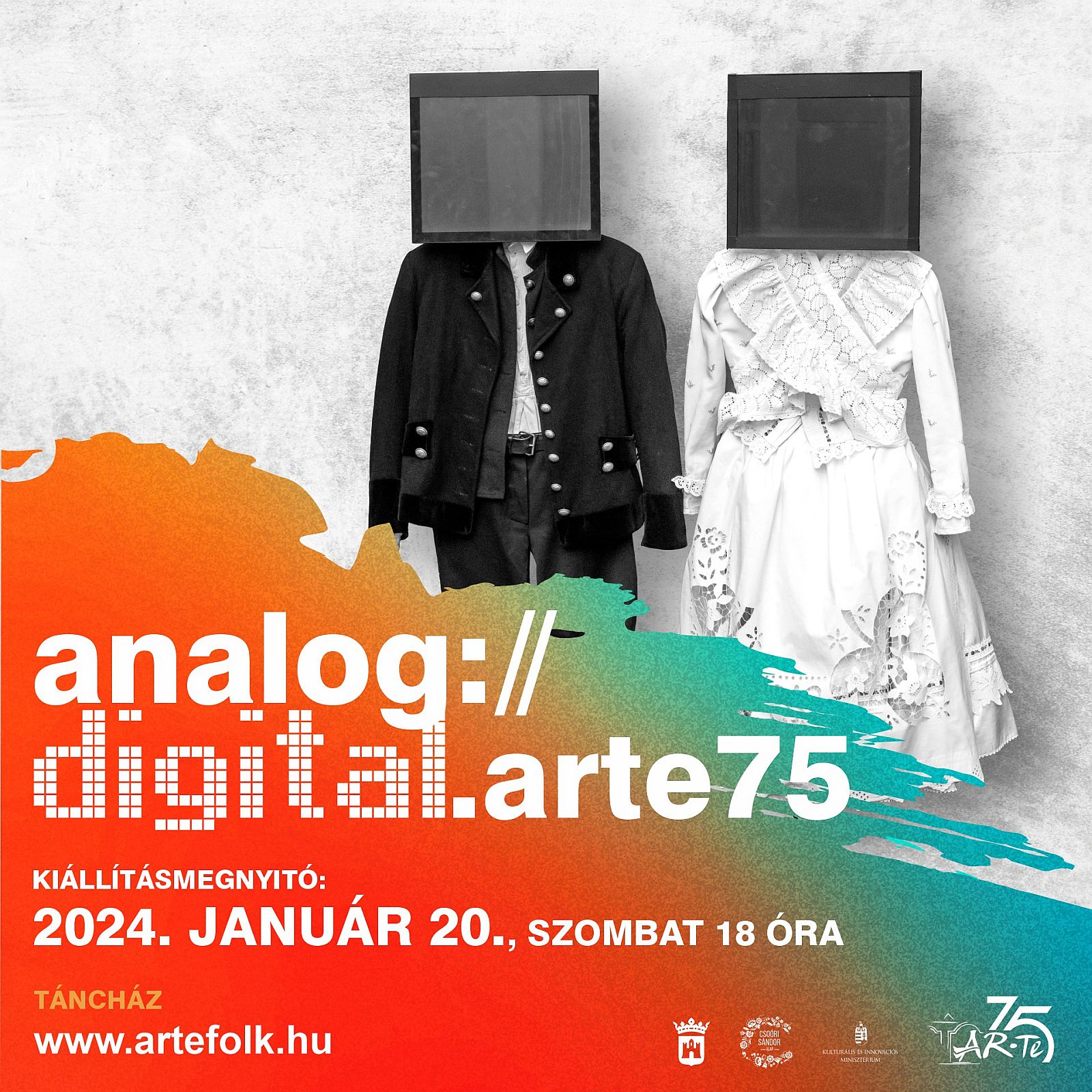 analog://digital.arte75 – rendhagyó kiállítás nyílik a Táncházban