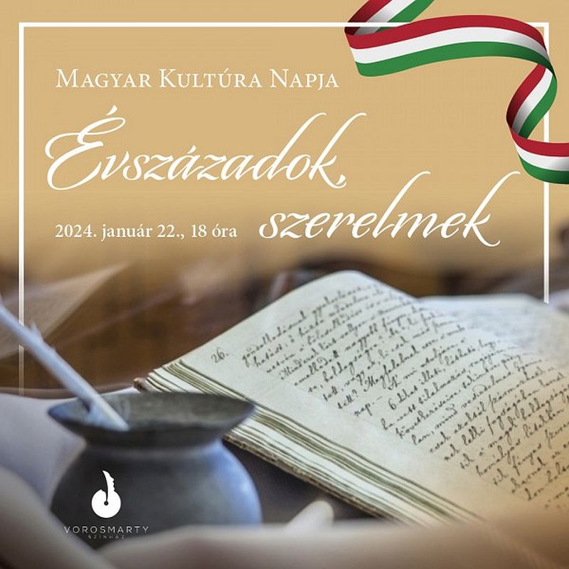 Évszázadok, szerelmek - lehet már regisztrálni a Magyar Kultúra Napjára szervezett előadásra