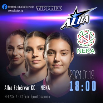 A Nemzeti Kézilabda Akadémia ellen javíthat az Alba Fehérvár KC csapata