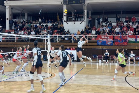 A veretlen címvédő otthonába látogat a MÁV Előre Foxconn